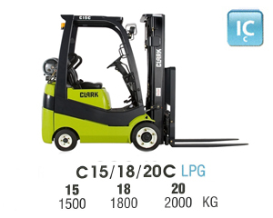 Clark C15C IC Forklift