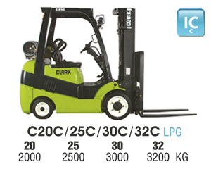 Clark C20C IC Forklift