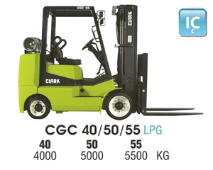 Clark CGC 40 IC Forklift